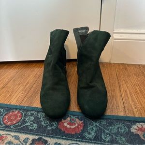 Chinese Laundry Velvet Booties
